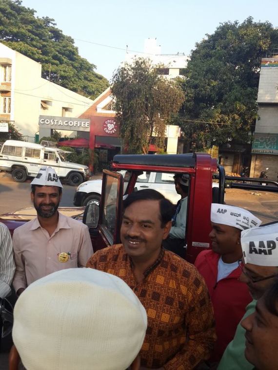 V Balakrishnan, ex- Infosys Board member, is AAP candidate from Bangalore Central